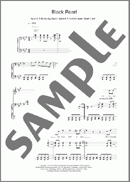 Black Pearl(Bryan Adams) 楽譜 その他 ダウンロード