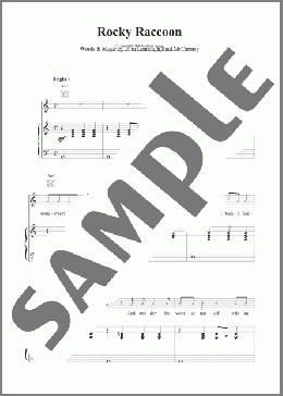 Rocky Raccoon(The Beatles) 楽譜 その他 ダウンロード