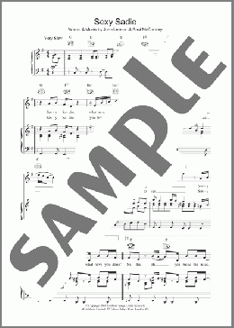 Sexy Sadie(The Beatles) 楽譜 その他 ダウンロード