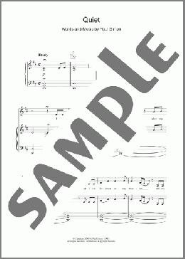 Quiet(Paul Simon) 楽譜 その他 ダウンロード