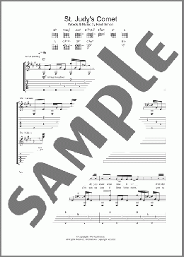 St. Judy's Comet(Paul Simon) 楽譜 ギター（ソロ） ダウンロード