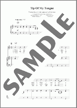 Tip Of My Tongue(Tommy Quickly) 楽譜 その他 ダウンロード