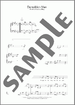 Demolition Man(Sting/The Police) 楽譜 その他 ダウンロード