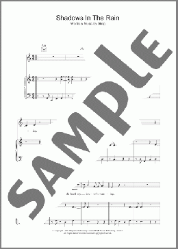 Shadows In The Rain(Sting/The Police) 楽譜 その他 ダウンロード