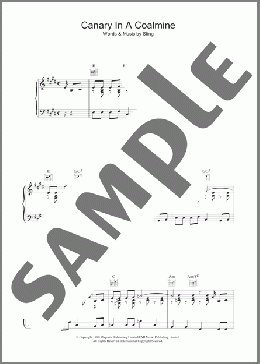 Canary In A Coalmine(Sting/The Police) 楽譜 その他 ダウンロード