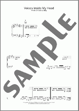 Voices Inside My Head(Sting/The Police) 楽譜 その他 ダウンロード