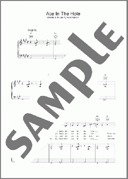 Ace In The Hole(Paul Simon) 楽譜 その他 ダウンロード