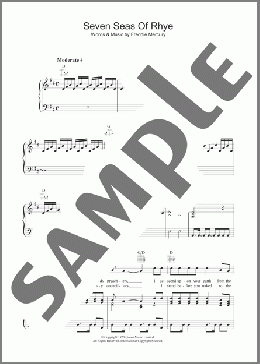 Seven Seas Of Rhye(Queen) 楽譜 その他 ダウンロード