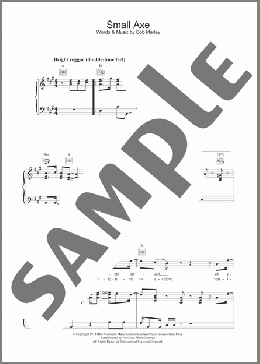 Small Axe(Bob Marley) 楽譜 その他 ダウンロード