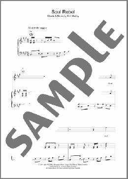 Soul Rebel(Bob Marley) 楽譜 その他 ダウンロード