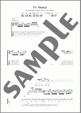 I'm Ready(Bryan Adams) 楽譜 ギター（ソロ） ダウンロード