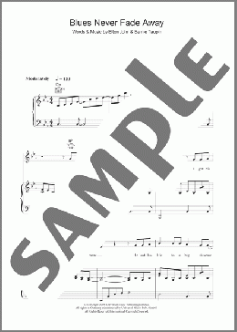 Blues Never Fade Away(Elton John) 楽譜 その他 ダウンロード