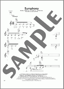 Symphony(Clean Bandit feat. Zara Larsson) 楽譜 ウクレレ（弾き語り） ダウンロード