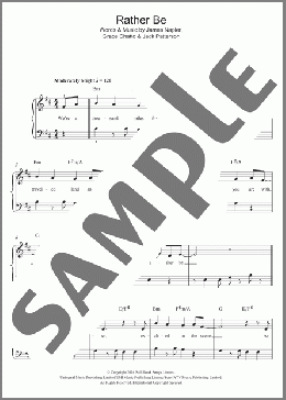 Rather Be(Clean Bandit) 楽譜 ピアノ（ソロ） ダウンロード
