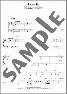 Rather Be(Clean Bandit) 楽譜 ピアノ（ソロ） ダウンロード