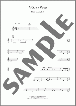A Quick Peep(Oasis) 楽譜 その他 ダウンロード