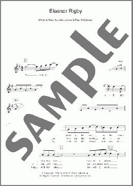 Eleanor Rigby(The Beatles) 楽譜 その他 ダウンロード