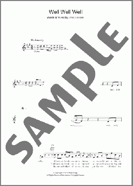 Well, Well, Well(John Lennon) 楽譜 その他 ダウンロード