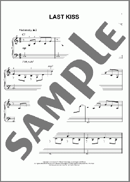 Last Kiss(Taylor Swift) 楽譜 ピアノ（ソロ） ダウンロード