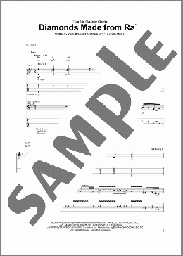 Diamonds Made From Rain(Eric Clapton) 楽譜 ギター（ソロ） ダウンロード