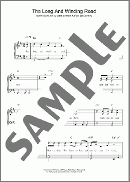 The Long And Winding Road(The Beatles/Paul McCartney) 楽譜 ピアノ（ソロ） ダウンロード