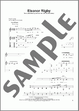 Eleanor Rigby(The Beatles) 楽譜 ギター（その他） ダウンロード