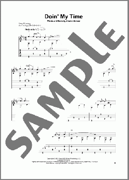 Doin' My Time(Johnny Cash) 楽譜 ギター（その他） ダウンロード