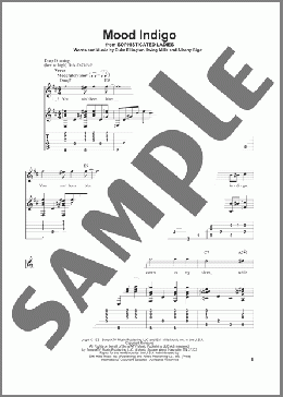 Mood Indigo(Duke Ellington) 楽譜 ギター（その他） ダウンロード