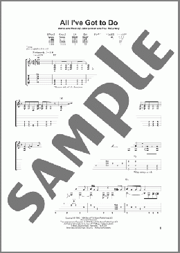 All I've Got To Do(The Beatles/Laurence Juber) 楽譜 ギター（その他） ダウンロード
