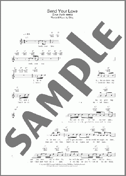 Send Your Love (Dave Aude remix)(Sting) 楽譜 その他 ダウンロード