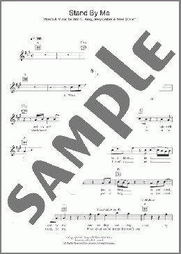 Stand By Me(Ben E. King) 楽譜 その他 ダウンロード