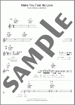 Make You Feel My Love(Bob Dylan/Adele) 楽譜 その他 ダウンロード