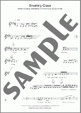 Breaking Glass(David Bowie) 楽譜 その他 ダウンロード