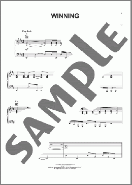 Winning(Santana) 楽譜 ピアノ & ボーカル & ギター ダウンロード