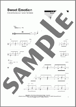 Sweet Emotion(Aerosmith) 楽譜 その他 ダウンロード