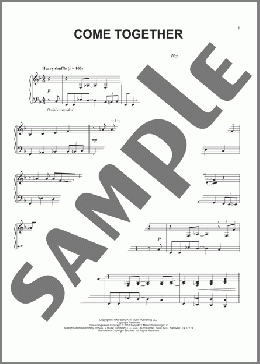 Come Together [Jazz version](The Beatles) 楽譜 ピアノ（ソロ） ダウンロード