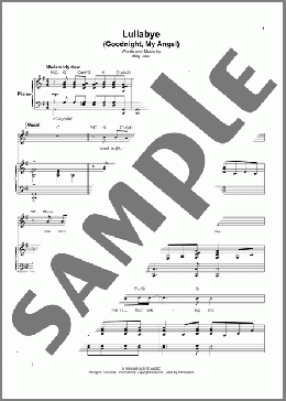 Lullabye (Goodnight, My Angel)(Billy Joel) 楽譜 その他 ダウンロード