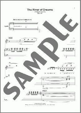 The River Of Dreams(Billy Joel) 楽譜 その他 ダウンロード