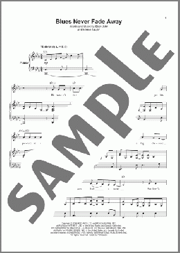 Blues Never Fade Away(Elton John) 楽譜 その他 ダウンロード