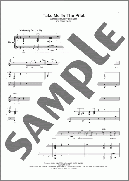 Take Me To The Pilot(Elton John) 楽譜 その他 ダウンロード