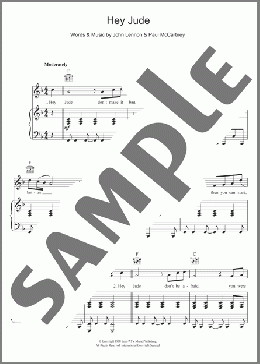 Hey Jude(The Beatles) 楽譜 その他 ダウンロード