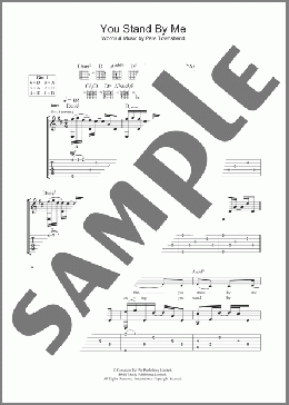 You Stand By Me(The Who) 楽譜 ギター（ソロ） ダウンロード