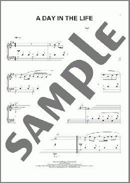 A Day In The Life (arr. Phillip Keveren)(The Beatles) 楽譜 ピアノ（ソロ） ダウンロード