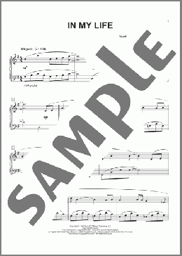 In My Life (arr. Phillip Keveren)(The Beatles) 楽譜 ピアノ（ソロ） ダウンロード