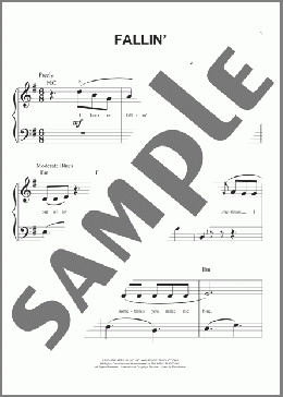 Fallin' (arr. Phillip Keveren)(Alicia Keys) 楽譜 ピアノ（ソロ） ダウンロード