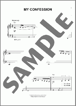 My Confession(Josh Groban) 楽譜 ピアノ（ソロ） ダウンロード
