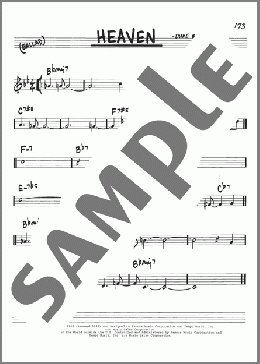 Heaven(Duke Ellington) 楽譜 その他 ダウンロード