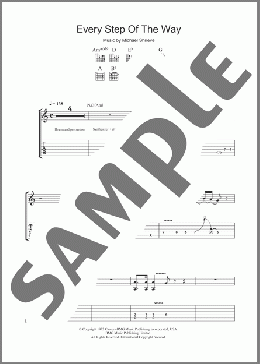 Every Step Of The Way(Santana) 楽譜 ギター（ソロ） ダウンロード