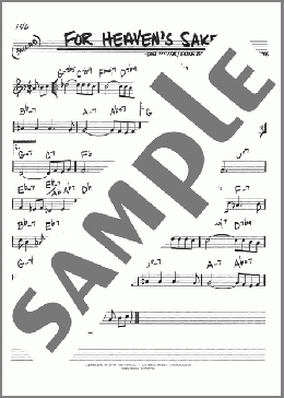 For Heaven's Sake(Bill Evans) 楽譜 その他 ダウンロード