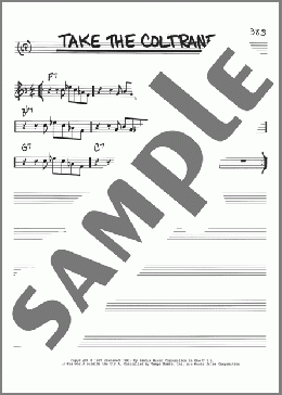 Take The Coltrane(Duke Ellington) 楽譜 その他 ダウンロード